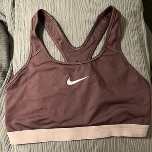 Nike Women's Sports Bra - Purple/brown and Pink
